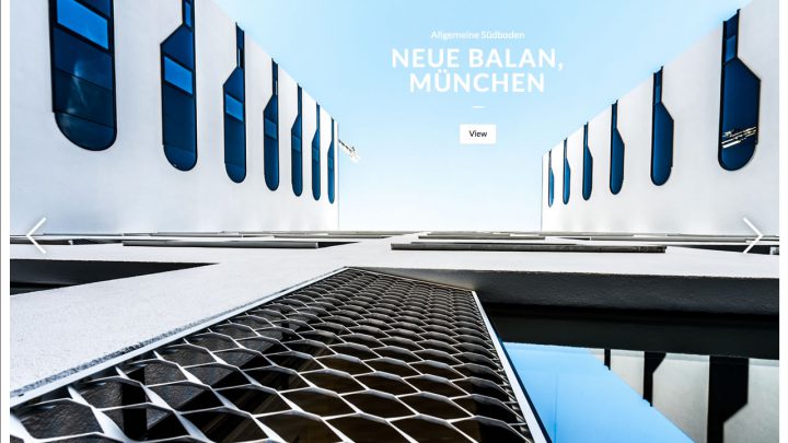 Webseite Michael Kammeter Architekturfotografie